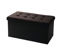 Seville Classics Panca, Legno, Marrone, 80T x 40B x 40H cm