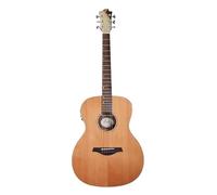 Sevinia Chitarra elettroacustica, stile orchestra con top in cedro massiccio e fondo e lati in palissandro, equalizzatore a 3 bande, accordatore, tastiera in palissandro, manico in okoume, borsa