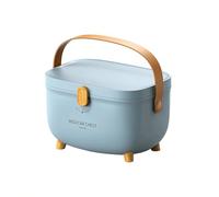 Sevitini Scatola medicinali, Porta medicine casa scatola, 2 strati Scatola per medicinali, multifunzione Organizer per medicinali, per pronto soccorso,medicinali,per la casa