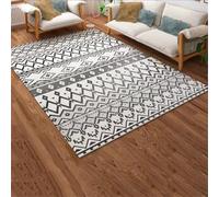 SEVOLY Tappeto riscaldato Elettrico al grafene, Tappetino riscaldante per Pavimenti con Timer, scaldapiedi riscaldato a Riscaldamento rapido, riscaldatore per Interni per Soggiorno,C,50 * 80CM