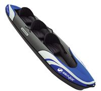 Sevylor Gonfiabile Hudson Kajak Kayak 3 Sedili Familien-Kanu Freizeitkajak Giro