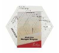 Sew Easy Esagono 1.5 A 5.5 Pollici Tagliare Modello Di Patchwork E Quilting