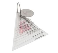 Sew Easy Quilters Craft Patchwork Ruler Quadrato / Rettangolo Varie Dimensioni