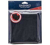 Sew Easy Sashiko Tessuto in cotone, 1 m x 1,42 m, colore navy scuro, per ricami sashiko