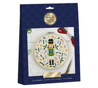 Sew & So On Kit per ricamo e cucito - Schiaccianoci, include tutti gli accessori necessari per il fai da te, ideale per adulti e bambini più grandi, un ottimo regalo artistico, da utilizzare per la