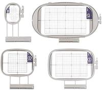 Sew Tech - Cerchi da ricamo per Brother Innovis I Ie V3 NV2600 NV2650D NV800E NV870SE V5 V7 XE1 XJ1 XP (set da 4 in 1)