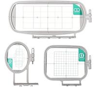 Sew Tech Telai per Ricamo per Macchine da Ricamo Brother SE600 PE550D SE700 PE535 SE400 PE525 PE540D PE500 SE625 SE425 Innovis Babylock (Set 3in1)