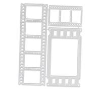 SEWACC 1 Impostato La Pellicola Muore Morire Lavorazione dei Metalli Macchina Fustellatrice Tagli Stencil Che Carte Fabbricazione Fustellato Carta Acciaio Inossidabile Silver