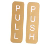 SEWACC 1 paio Adesivo Push Pull Autoadesivo per Privacy e Decorazione Adatto per Casa e Ufficio Facile Applicare e Personalizzabile Resistente e Duraturo