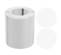SEWACC 1 rotolo di etichette adesive termiche trasparenti 50x50mm Carta adesiva trasparente rotonda Carta per stampante termica per adesivi fai da te Compatibile con Phomemo
