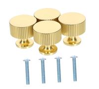 SEWACC 1 Set Pomelli Armadietti Vintage Moderni Manopole Rotonde Resistenti E Leggere Per Mobili Maniglie Singolo Foro Per Armadi Eleganti 4 Pezzi