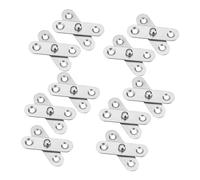 SEWACC 10 Pezzi Cerniere Nascoste per Porte Segrete Acciaio Inossidabile Rotazione per Porte e Mobili Design Resistente e Facile da Installare