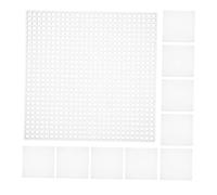 SEWACC 10 Pezzi Rete per Filo da Ricamo Forniture per Tappetino in Rete Tela per Rete per Occhi per Forniture per