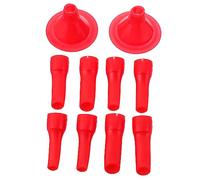 SEWACC 10 pezzi Ugelli per Calafataggio Riutilizzabili Applicatore Sigillante con Design Becco Ugelli per Finitura Cucina Flessibili e Resistenti per Sigillatura e Lavelli