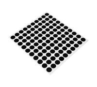 SEWACC 100 Adesivi Oscuranti per LED 10mm Nero Pet per Occhiali Intelligenti, Router e Dispositivi Elettronici - Fogli Oscuranti Luce Riutilizzabili per Privacy e Controllo Luminosità