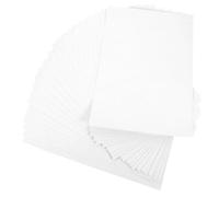 SEWACC 100 fogli Carta Stampabile Autoadesiva per Stampanti Dinchiostro e Laser Etichette Vuote Resistenti e Facili Usare Superficie Liscia e per Organizzazione e Etichettatura