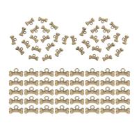 SEWACC 100 Pezzi Ciondoli Osso Cane in di Zinco Anticato Charms per Gioielli Fai da Te Pendenti per Braccialetti Collane e Collari per Resistenti e Resistenti AI Graffi Accessori Creativi