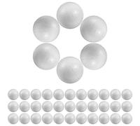 SEWACC 100pezzi Polistirolo per Decorazioni per Matrimonio e attività Artigianali Palline per Creative