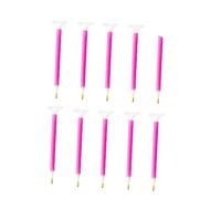 SEWACC 10pezzi Penne per Pittura con Perline Efficienti Doppia Punta per Punto Croce e Ricamo Diamante Accessorio Multifunzione per Pittura Diamante e Decorazioni Nail Art