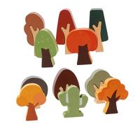 SEWACC 11 Pezzi Di Accessori Per Alberi In Legno Giocattoli Sensoriali Per La Foresta