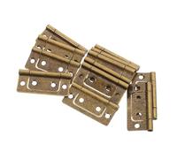 SEWACC 12 pezzi Cerniere Antico Bronzo per Mobili Cerniere per Porte Armadio e Finestre Design Madre-figlio Spesse in Ferro Supporto Stabile e Facile Installazione