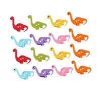 SEWACC 150 Pezzi Bottoni Legno Forma Dinosauro Colorati per Cucito e Decorazioni Fai da Te Bottoni Creativi per Scrapbooking e Progetti Manuali