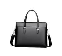SEWACC 1Pezzi Valigetta Pelle per Laptop Tracolla Casual e Resistente per Design Elegante e Spaziosa per Documenti e Accessori