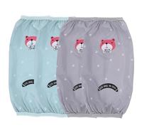 SEWACC 2 paia Maniche Protettive da Cucina in Nylon Impermeabili e Antiolio Manichetta Elastico per Adulti Colori Casuali Colore Casuale Colore Casuale