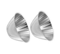 SEWACC 2 Pezzi Accessori Per La Copertura Del Paralume Per Riflettore Luce A LED Diffusore Per Accessorio Per Riflettore Luce A LED Alluminio