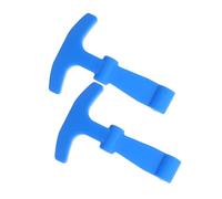SEWACC 2 Pezzi Chiusura T-handle in Gomma per Cooler Aggancio Resistente per Coperchi di Freezer Campeggio e Uso Maniglia Antiscivolo