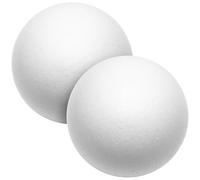 SEWACC 2 Pezzi da 20 Cm A Mezza Schiuma Vuota Mezza Sfera Sfera A Cupola Cavata Palline di Polistirene per Artigianato Fai -da -Te Forniture d'Arte