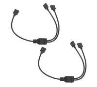 SEWACC 2 Pezzi Estensione Argb per Computer Compatibile con Schede e Ventole Rgb Installazione Facile Trasmissione Stabile e Duratura