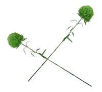 SEWACC 2 Pezzi Piante Artificiali Piccole da Tavolo con Foglie Decorazioni Simulazione Verde Scuro per Interni Resistenti Sbiadimento e Deformazione per e