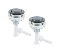 SEWACC 2 pezzi Pulsanti per Serbatoio Wc da Pulsanti Ricambio per Accessori per Elegante e Compatibili con La Maggior Parte Dei Wc