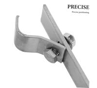 SEWACC 2 Pezzi Shape Acciaio Inossidabile Messa Impermeabili Staffe Supporto Tetto per Barre Parafulmine Fissaggio e Versatile per Sistemi Protezione Contro i Fulmini in Difficili