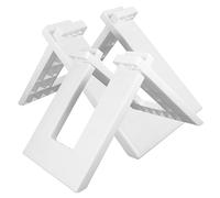 SEWACC 2 pezzi Supporto per Bicicletta DIY Plastica Resistente Cavalletto Laterale per Scooter e Bicicletta Facile da Installare e Pratico per Manutenzione e Esposizione