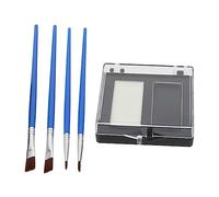 SEWACC 2 Set Vernice Trucco Clown Olio Per La Pittura Del Viso Pigmento Artistico Vernice Per Il Viso in e Nero Strumento Per Il Trucco Da Clown Vernice Per Il Viso Scheletro