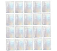 SEWACC 20 pezzi Buste Imbottite Colorate per Spedizioni Sacchetti Bubble Envelope con Adesivo Forte Protettive e Opache per Cosmetici Gioielli ed Elettronica Dimensioni