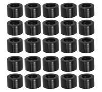 SEWACC 20 Pezzi Tappo per Aromaterapia con Foro in Materiale PP Tappi di Ricambio per Bottiglie di Olio Essenziale Vetro 28 MM con Chiusura Interna Anti-Perdita Compatibili per