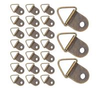SEWACC 200 Pezzi Ganci per Cornici Triangolari in Ferro, Accessori Hardware per Appendere Quadri Foro Singolo, Ganci Metallici Salvaspazio per Casa, Ufficio e Galleria