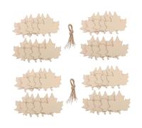 SEWACC 200 Pezzi Maple Leaf Wood Ornaments in Natural Sturdy Wood Lightweight DIY Fall Leaves Cutouts For Seasonal Home Classroom Hanging Decor