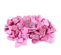 SEWACC 200 Pezzi Piccolo Cuore di Paillettes Toppe per Indumenti per Buchi Pratiche Toppe per Toppa di Paillettes Toppe per Gioielli Toppe Ricamate Accessori Rossi Rosa Provato