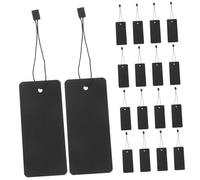SEWACC 200 Set Etichette per Abbigliamento con Corda Tag Carta per Abbigliamento Accessori e Regali Eleganti e Leggeri per Etichettatura e Presentazione