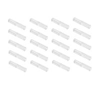 SEWACC 20pezzi Astucci Trasparenti Per Penne Contenitori Rigidi in Plastica Resistente Per Penne Sfera Gel e Matite Scatole Versatili Per Stoccaggio e Esposizione Per Casa e Ufficio