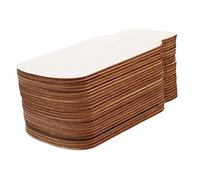 SEWACC 24 Pezzi Decorazioni da Appendere Legno Forma Barattolo Mason Non Finite Targhe Legno Grezzo per Fai da Te Accessori Artigianali per Feste e Scrapbooking