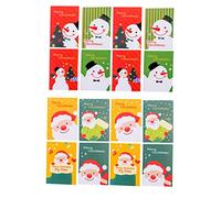 SEWACC 24 Pezzi Quaderni Tascabili Natale Notepads Carini con Pupazzi Natale per Regali e Festivi per Ogni Occasione