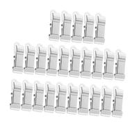 SEWACC 25 pezzi Clip Metallo per Foto e Memo Fermagli Versatili per Appendere Messaggi e Progetti Te Resistenti in Ferro Argento per Bacheche e Decorazioni