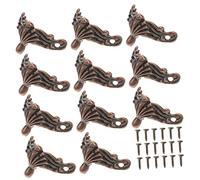 SEWACC 25 pezzi Piedini per Scatole Gioielli Supporti Resistenti e Facili da Installare con Ricambio per Scatoline Vintage Antico