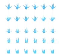 SEWACC 3 Corde Origami Cranes Garland Strings Handmade Paper Crane Decorations for Wedding Graduation Party Photo Props Lightweight Ready To Hang