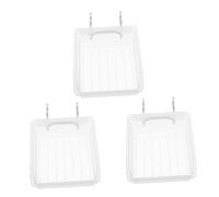 SEWACC 3 Pezzi Organizer Pegboard Antistatico per Ufficio e Garage Contenitori Trasparenti per Accessori Hardware e Design per Ordinare e Gestire Spazi